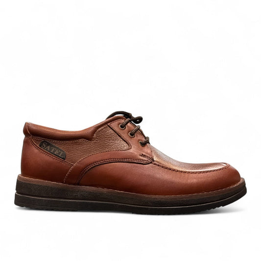 1. Genuine Leather Upper for a Polished finish
2. Leather Lining for Breathability and Comfort
3. Durable Rubber and slip resistant Outsole with Excellent Traction
4. Detailed with Subtle Handmade Stitching for a Refined, distinctive look.