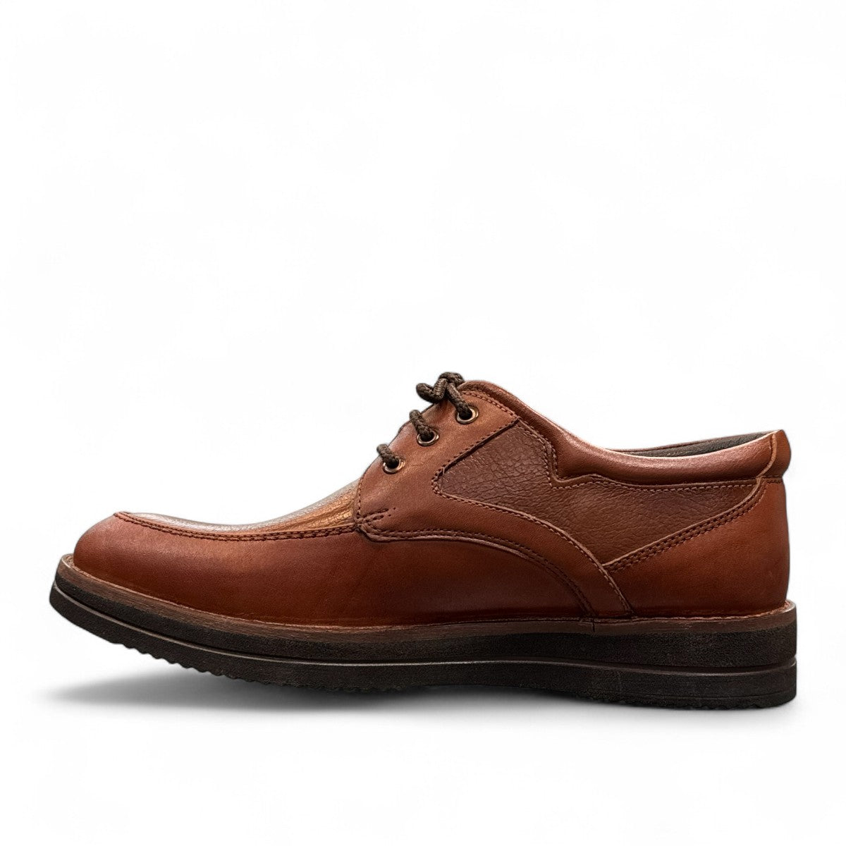 1. Genuine Leather Upper for a Polished finish
2. Leather Lining for Breathability and Comfort
3. Durable Rubber and slip resistant Outsole with Excellent Traction
4. Detailed with Subtle Handmade Stitching for a Refined, distinctive look.