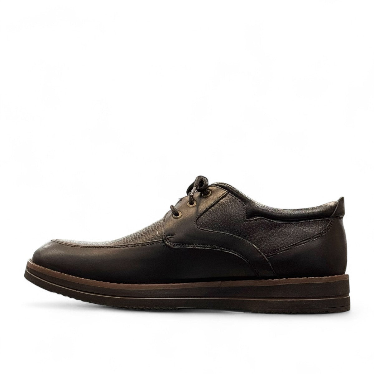 1. Genuine Leather Upper for a Polished finish
2. Leather Lining for Breathability and Comfort
3. Durable Rubber and slip resistant Outsole with Excellent Traction
4. Detailed with Subtle Handmade Stitching for a Refined, distinctive look.