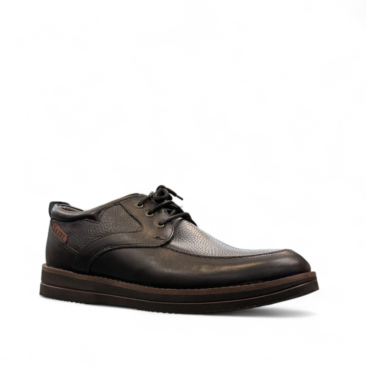 1. Genuine Leather Upper for a Polished finish
2. Leather Lining for Breathability and Comfort
3. Durable Rubber and slip resistant Outsole with Excellent Traction
4. Detailed with Subtle Handmade Stitching for a Refined, distinctive look.