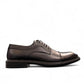 Description:
1. Genuine Leather Upper for a Polished finish
2. Leather Lining for Breathability and Comfort
3. Durable Rubber Outsole with Excellent Traction
4. Lace-up Closure for a Secure, Adjustable Fit
5. Ideal for Formal Occasions or Smart Casual Wear
6. Detailed with Subtle Handmade Stitching for a Refined, distinctive look.