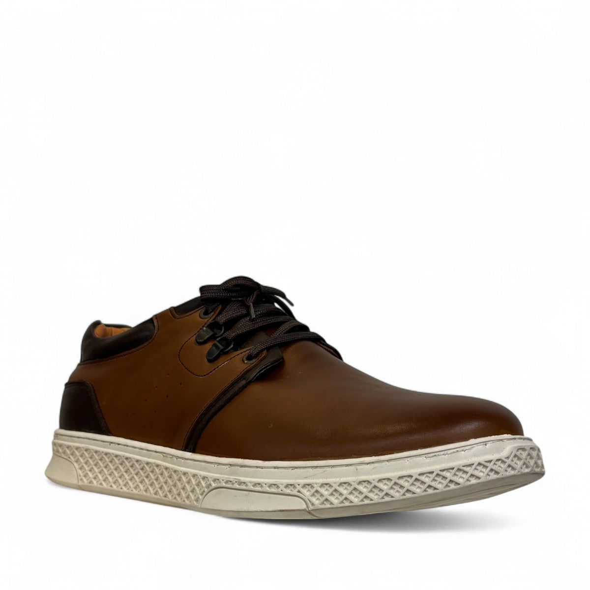 Description:
1. Genuine Leather Upper for a Polished finish
2. Leather Lining for Breathability and Comfort
3. Durable Rubber Outsole with Excellent Traction
4. Lace-up Closure for a Secure, Adjustable Fit
5. Ideal for Smart Casual Wear