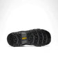 Sina Footwear KEEN MEN'S TARGHEE III OXFORD - BLACK men's black leather oxford shoes with lugged rubber sole.