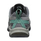 KEEN WOMEN'S TARGHEE IV VENT hiking shoes in alloy and granite green nubuck leather with mesh panels and a durable KEEN.RUGGED outsole.