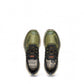 KEEN Zionic Speed hiking shoes in dark olive green with black laces and scarlet accents. Features KEEN.DRY waterproof membrane.