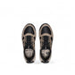 KEEN KS86 men's leather sneaker in brindle plaza taupe with trail-inspired tread and foam midsole.