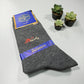 SINA FOOTWEAR BELANCO MEN'S COTTON  SOCKS - DARK GRAY