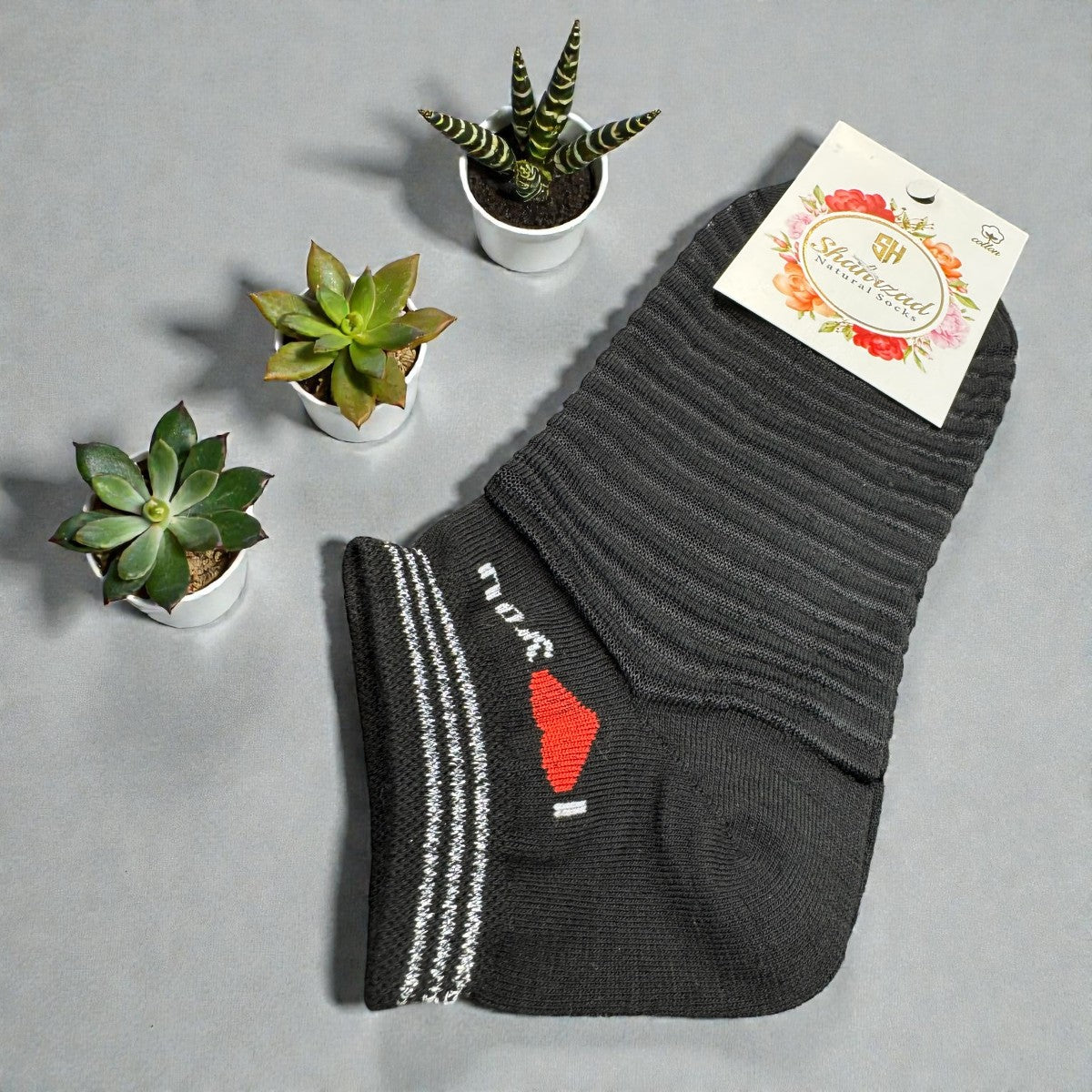 SINA FOOTWEAR SHAHRZAD WOMEN'S SOCKS - BLACK