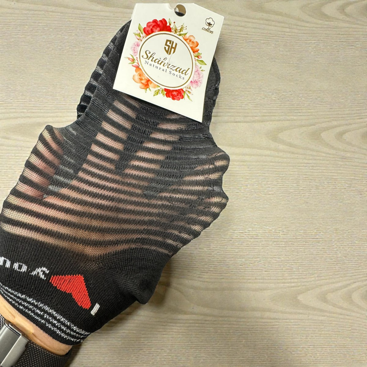 SINA FOOTWEAR SHAHRZAD WOMEN'S SOCKS - BLACK