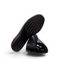 STEFANIA ballet wedge in black and grey with patent leather accents and a comfortable low-profile sole.
photo of the bottom side