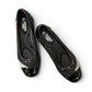 STEFANIA ballet wedge in black and grey with patent leather accents and a comfortable low-profile sole.
photo of the top side