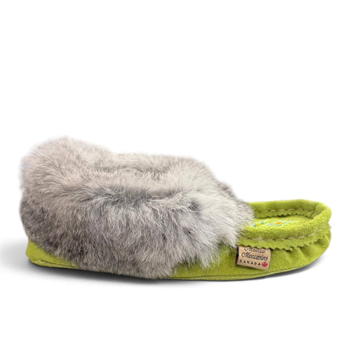 ALBERTA SUEDE MOCCASIN - GREEN