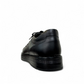 TATA SHOES SARCHESHMEH black leather lace-up formal shoes with handmade stitching and rubber outsole