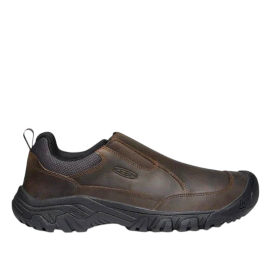 KEEN MEN'S TARGHEE III SLIP-ON - DARK ERTH/MULCH