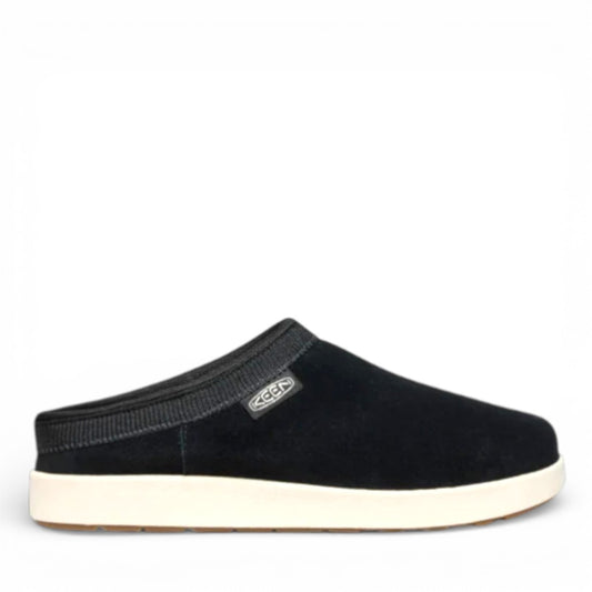 KEEN ELLE SUEDE MULE - BLACK/BIRCH