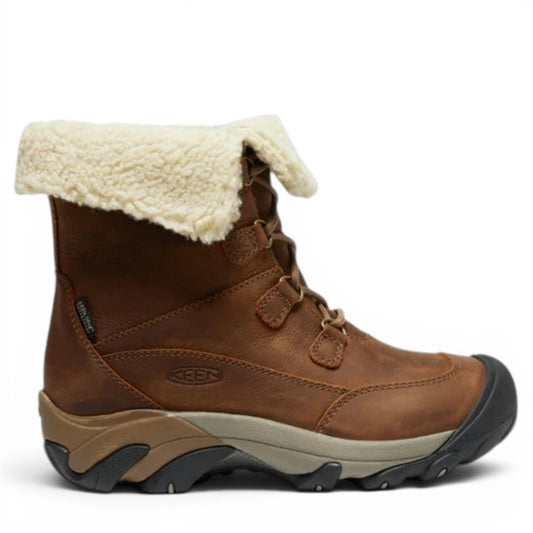 KEEN BETTY BOOT SHORT WP - BROWN / SHITAKE