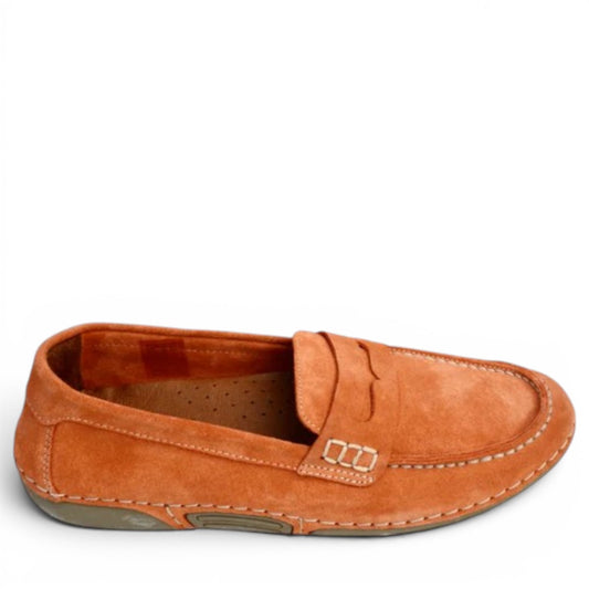 TYCHE MAVIS ORANGE SUEDE