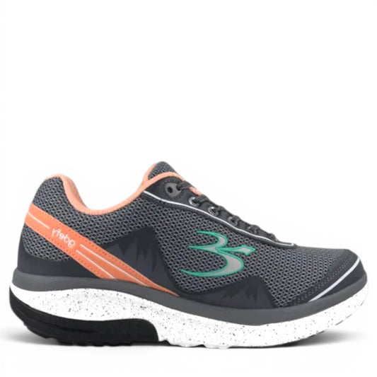 WOMEN'S GDEFY MIGHTY WALK ATHLETIC SHOES - GREY/PINK