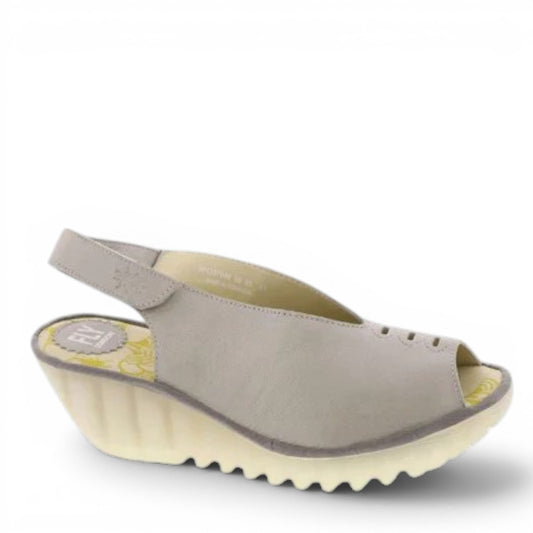FLY LONDON YEAY387FLY - BORGOGNA - SILVER
