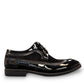 SATEL RASTA PATENT/SUEDE BLACK