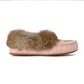 MANITOBAH STREET SUEDE MOCASSIN - ROSE/ROSE