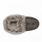 MANITOBAH TIPI SUEDE MOCCASIN - CHARCOAL