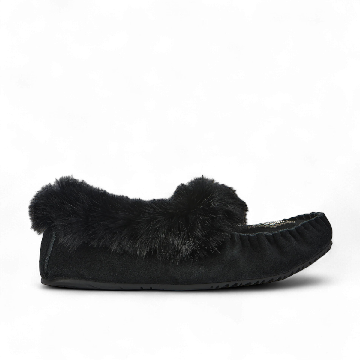 MANITOBAH STREET SUEDE MOCCASIN BLACK/NOIR
