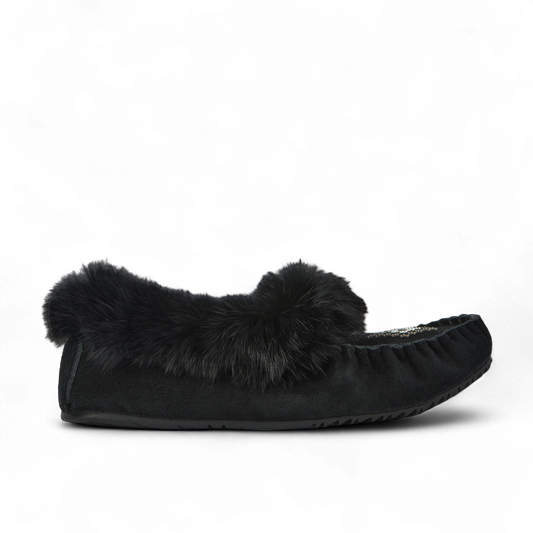 MANITOBAH STREET SUEDE MOCCASIN BLACK/NOIR