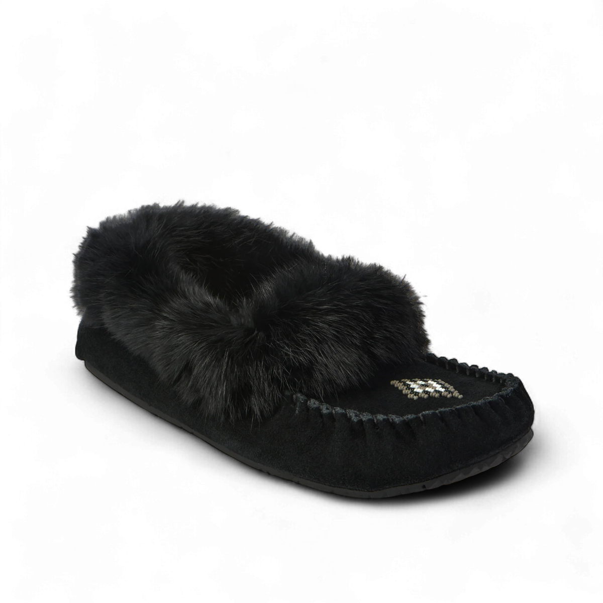 MANITOBAH STREET SUEDE MOCCASIN BLACK/NOIR