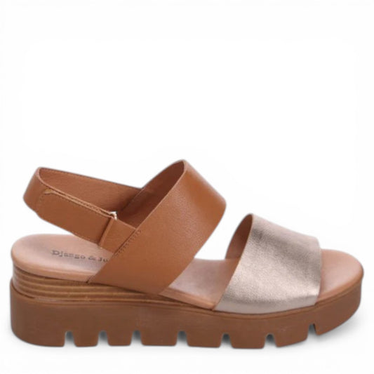 DJANGO & JULIETTE RUNAR CHAMPAGNE TAN