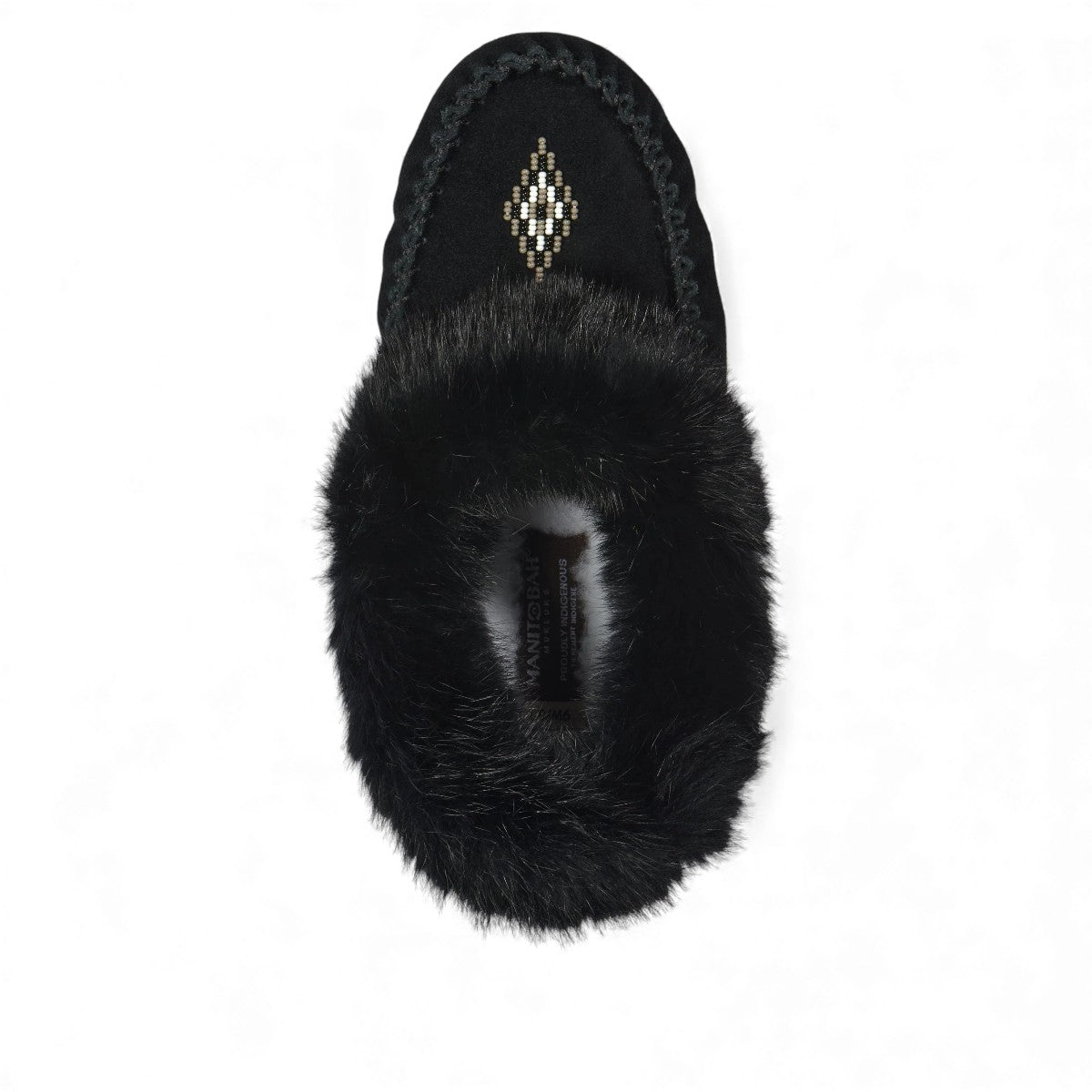 MANITOBAH STREET SUEDE MOCCASIN BLACK/NOIR