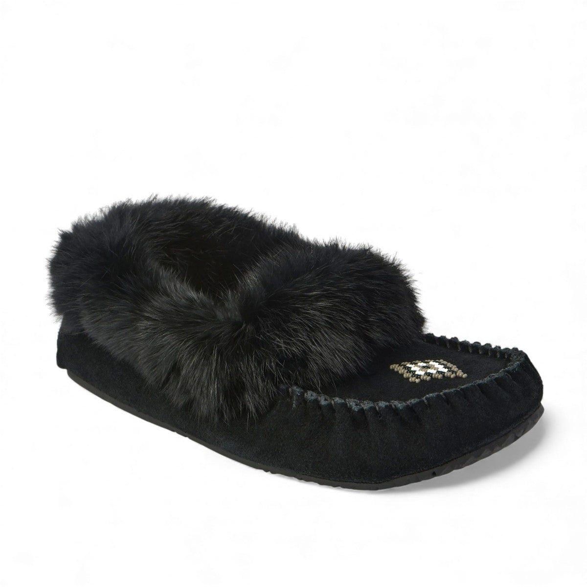 MANITOBAH STREET SUEDE MOCCASIN BLACK/NOIR