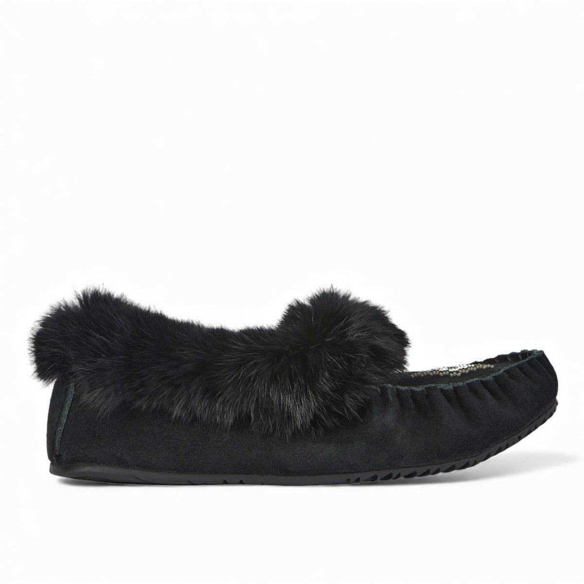MANITOBAH STREET SUEDE MOCCASIN BLACK/NOIR