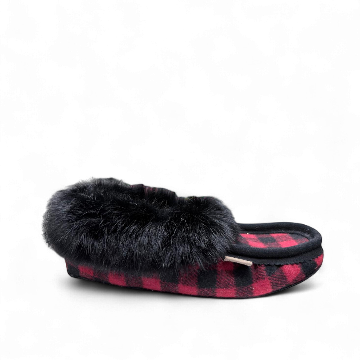 LAURENTIAN CHIEF MOCCASINS 606BLL -RED BLACK