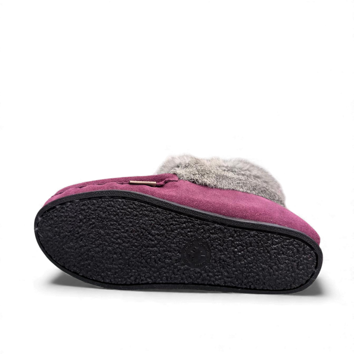 LAURENTIAN CHIEF NUKA, 6"", LINED, BEADED, CREPEX BLACK SOLE_BORDEAU SUEDE