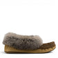 ALBERTA SUEDE MOCCASINS  - LIGHT YELLOW