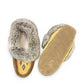 ALBERTA SUEDE MOCCASINS  - LIGHT YELLOW