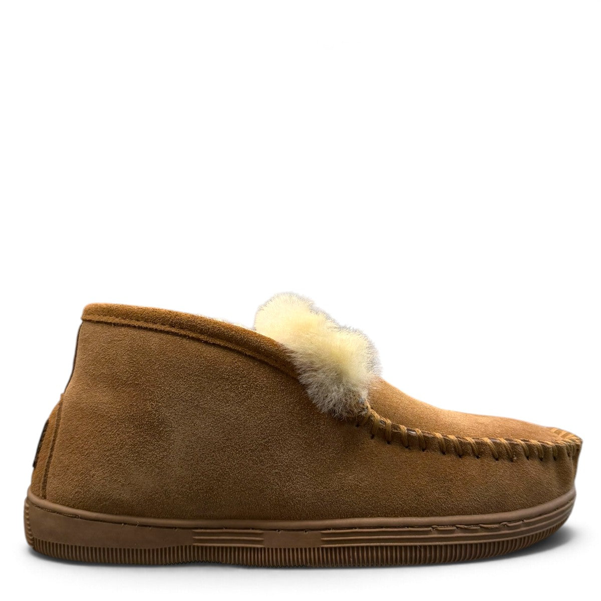 ARIA MITRA MOCCASIN SLIPPERS - TAN