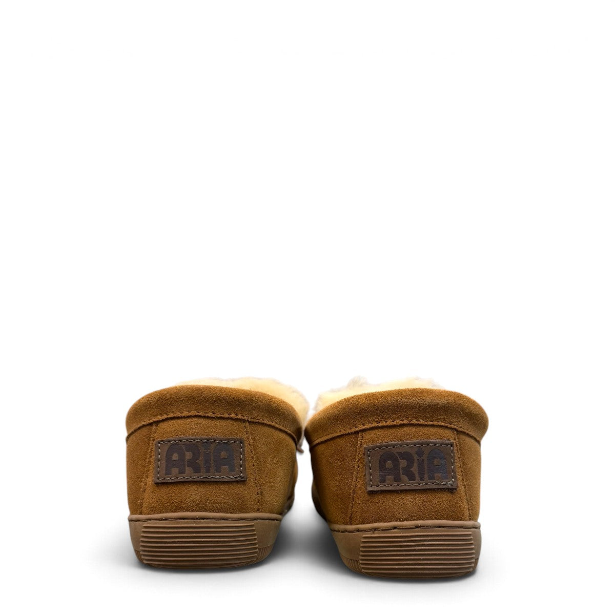 ARIA YALDA MOCCASIN SLIPPERS - TAN
