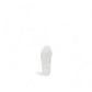 Vionic Venice Pismo white vegan cotton canvas slip-on sneaker with rose gold eyelets.
photo of the bottom side