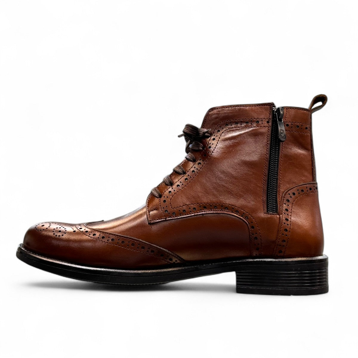 SATEL WESTERN BOOTS BROWN