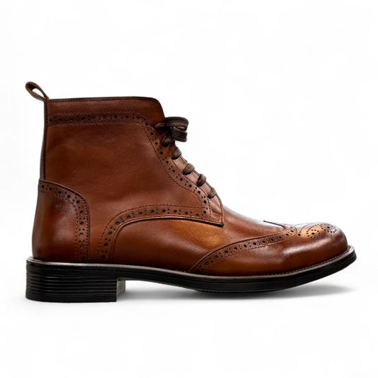 SATEL WESTERN BOOTS BROWN