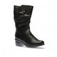 CANADA COMFORT SIDE ZIP BOOT F209  BLACK