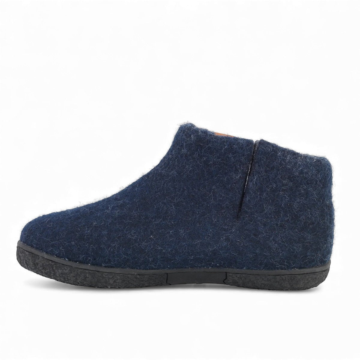 wool by green blue felted wool shoe with slip-resistant rubber outsole and comfortable EnergySoles cushioning