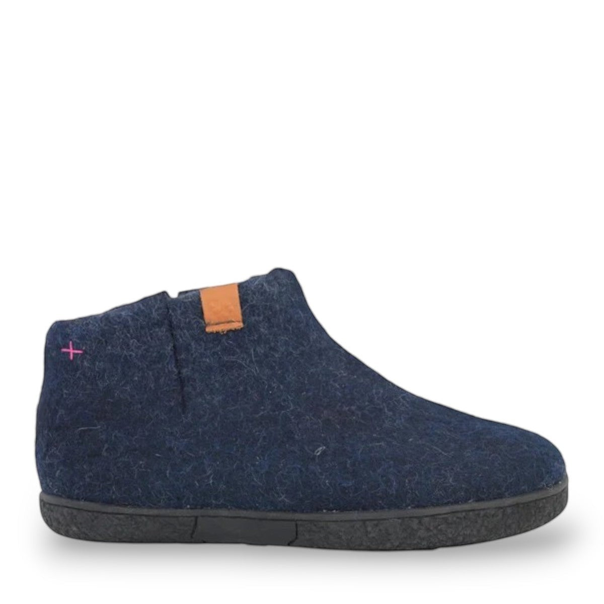 wool by green blue felted wool shoe with slip-resistant rubber outsole and comfortable EnergySoles cushioning