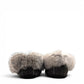 ALBERTA SUEDE MOCCASINS  - DARK GRAY