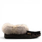 ALBERTA SUEDE MOCCASINS  - DARK GRAY