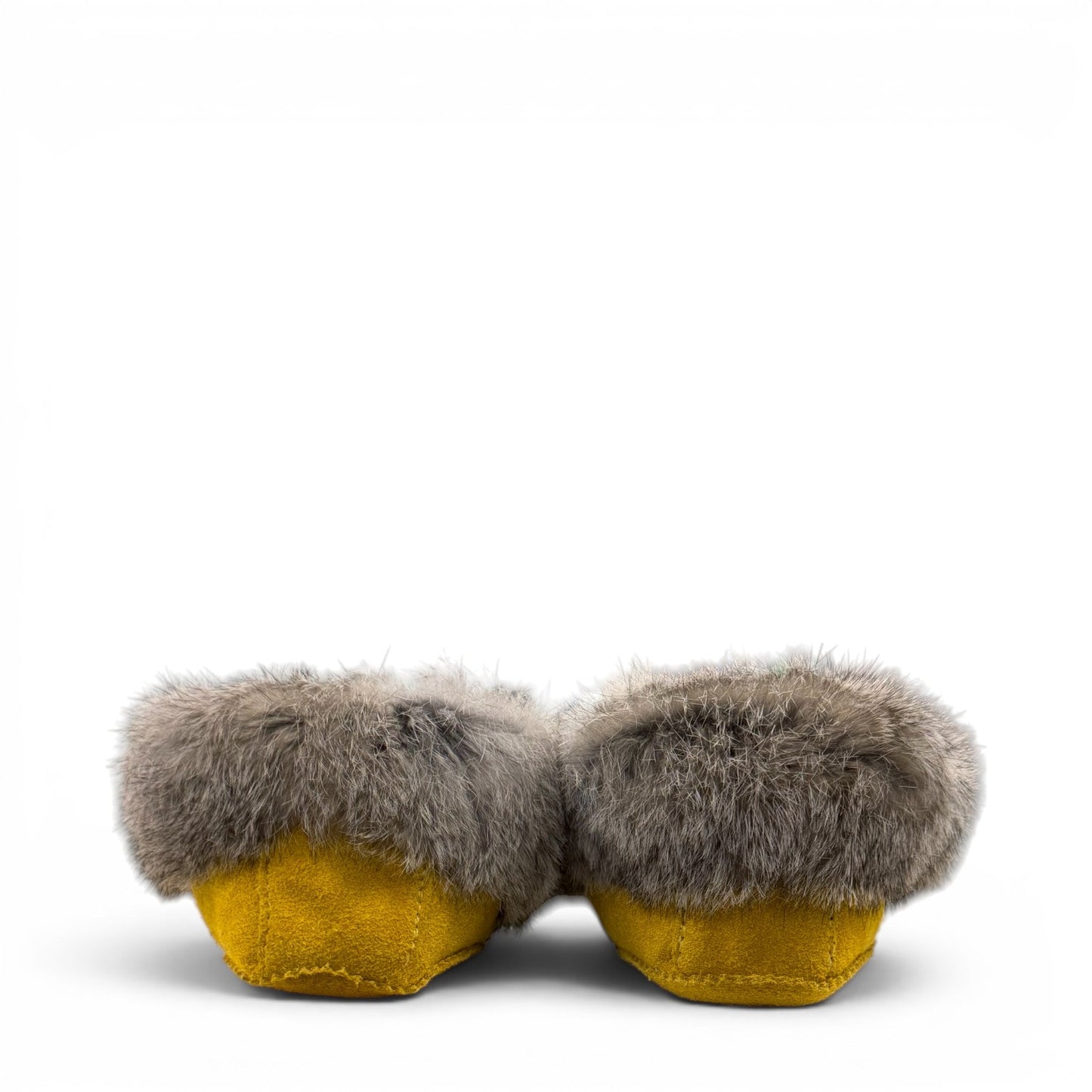 ALBERTA SUEDE MOCCASINS  - YELLOW