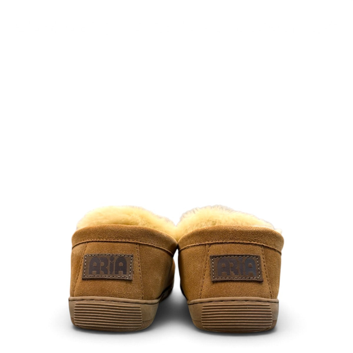 ARIA DARYA MOCCASIN SLIPPERS - TAN
