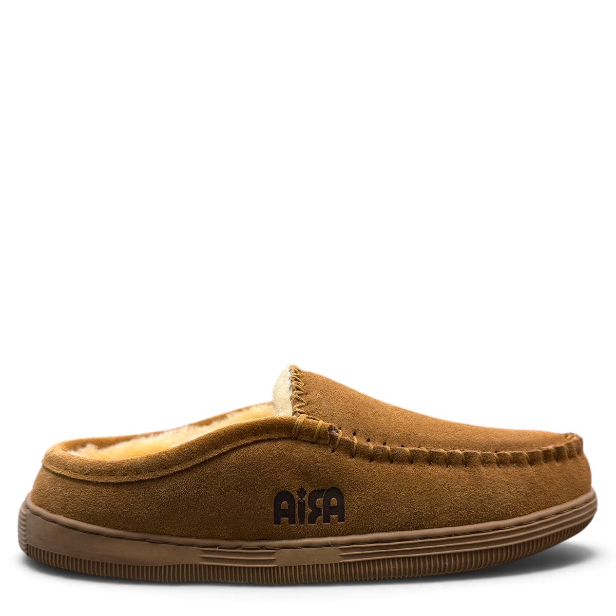 ARIA LAVASAN MOCCASIN SLIPPERS - TAN